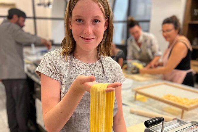 Super Fun Pasta & Gelato Class by Vatican with Wine + Oil Tasting - The chefs shape the mood