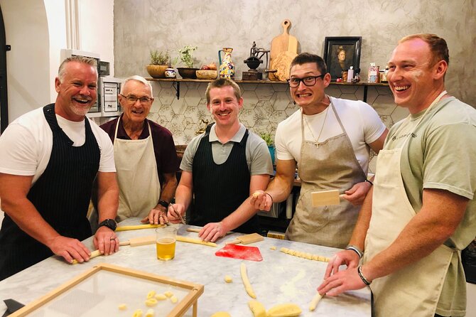 Super Fun Pasta & Gelato Class by Vatican with Wine + Oil Tasting - A good fit for families, couples, and solo participants