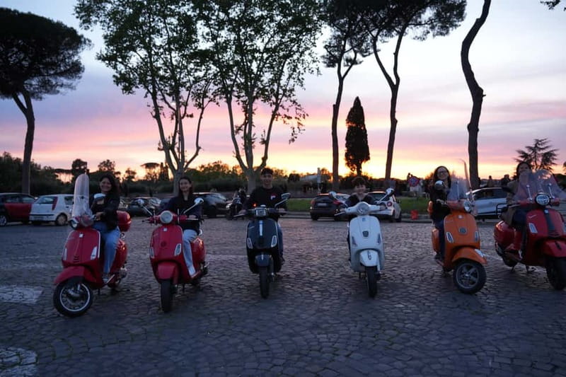 Taste, Explore, Capture-All inclusive Vespa Tour in Rome - Starting at Via del Colosseo 31