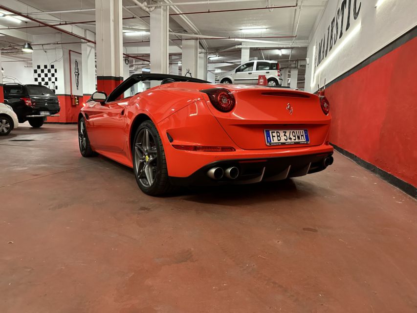 Test drive a Ferrari with an instructor in central Rome - Starting at Via del Gelsomino 44
