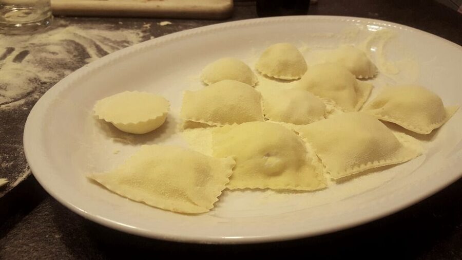 Testaccio: Home Cooking Cacio e Pepe, Amatriciana, Carbonara - Milvia and Andrea make the home setting work