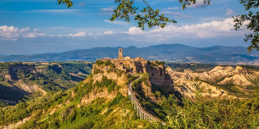 The Dying City "Civita Bagnoregio" w/wine tasting from Port - Montefiascone, the Rocca dei Papi, and Lake Bolsena