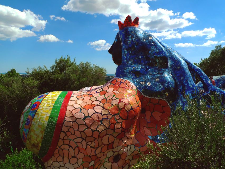 The place of dreams: the Tarot Garden w/Wine tasting - What the Civitavecchia Pickup Is Like