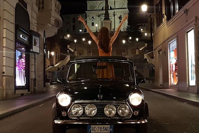 THINK BIG, GO MINI! Rome Day&Night in Mini Cooper Classic Cabrio - Roman Forum and Palatine Hill