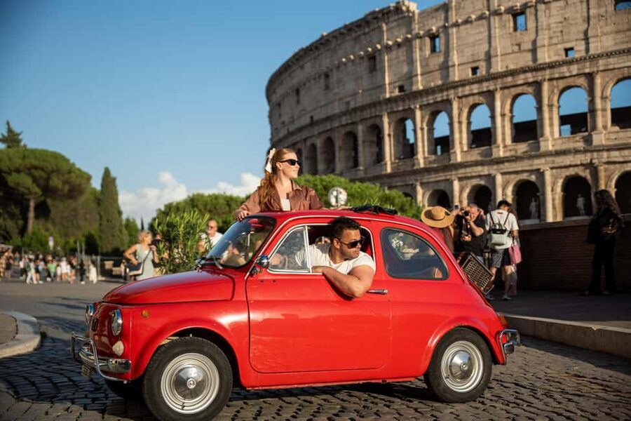 Timeless Rome: A Journey in a Vintage Fiat 500 - Rome by Fiat 500, with the city as your backdrop
