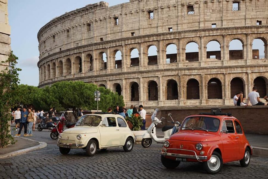 Timeless Rome: A Journey in a Vintage Fiat 500 - Fontana dell’Acqua Paola, a fountain with character
