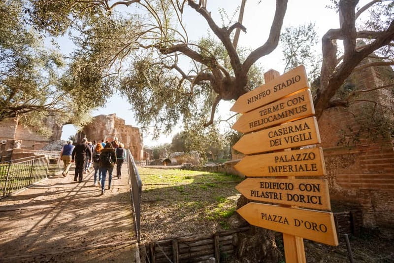 Tivoli: Entrance Ticket to Villa Adriana & App Audioguide - Seeing more than 30 Roman structures
