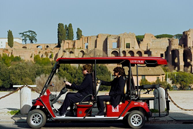 Tour of Rome in Golf Cart: Seven Hills of Rome - The Colosseum from the outside