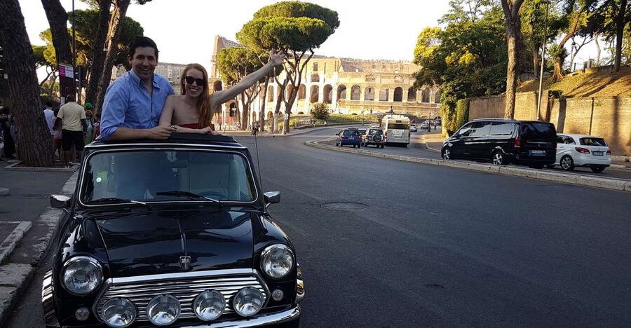 Tour of Rome in Mini Cooper Classic Cabriolet - Why a Mini Cooper is a smart way to see Rome