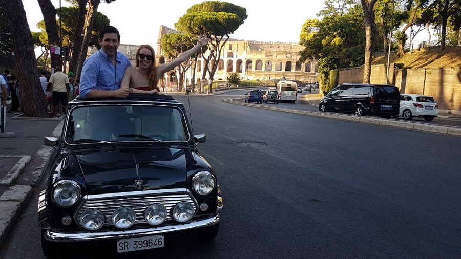 Tour of Rome in Mini Cooper Classic Cabriolet - Three Roman hills for the best views