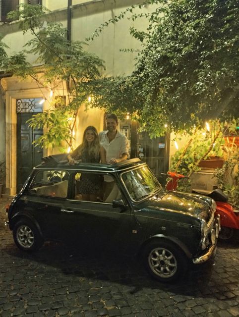Tour of Rome in Mini Cooper Classic Cabriolet - Daytime sightseeing or Rome after dark