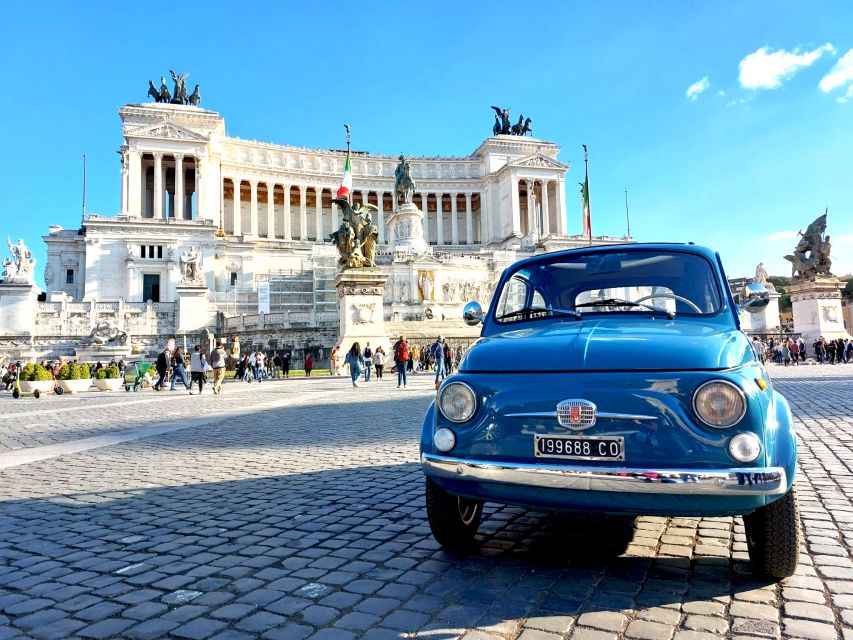 Tour of Rome on board a Vintage Fiat 500 - Basilica di San Giovanni in Laterano and Santa Maria Maggiore