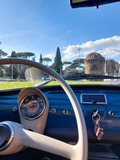 Tour of Rome on board a Vintage Fiat 500 - How the guide shapes the tour