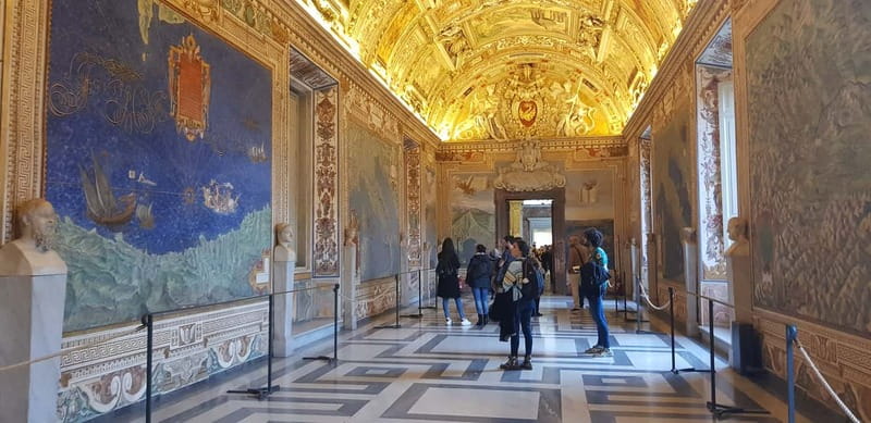 Vatican: Museums First-Access Small-Group Tour with Guide - Gallery of Maps and Gallery of Tapestries