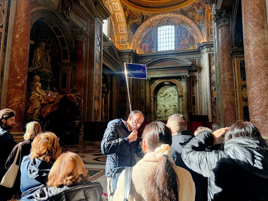 Vatican Museums, Sistine Chapel & Skip-the-Line Basilica - St. Peter’s Basilica and the important access warning