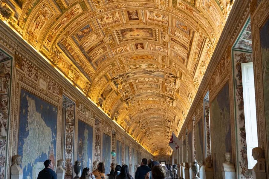 Vatican Museums & Sistine Chapel Skip-the-Ticket-Line Tour - The Gallery of Maps turns geography into art