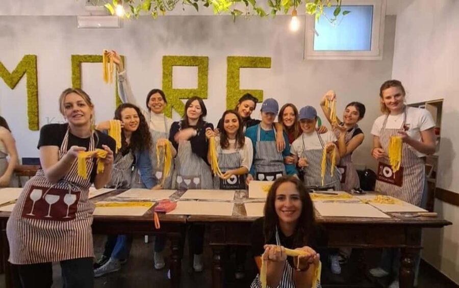 Vatican Pasta Class with 5 Wines Tasting in a cozy Rooftop - Is $59.22 good value?