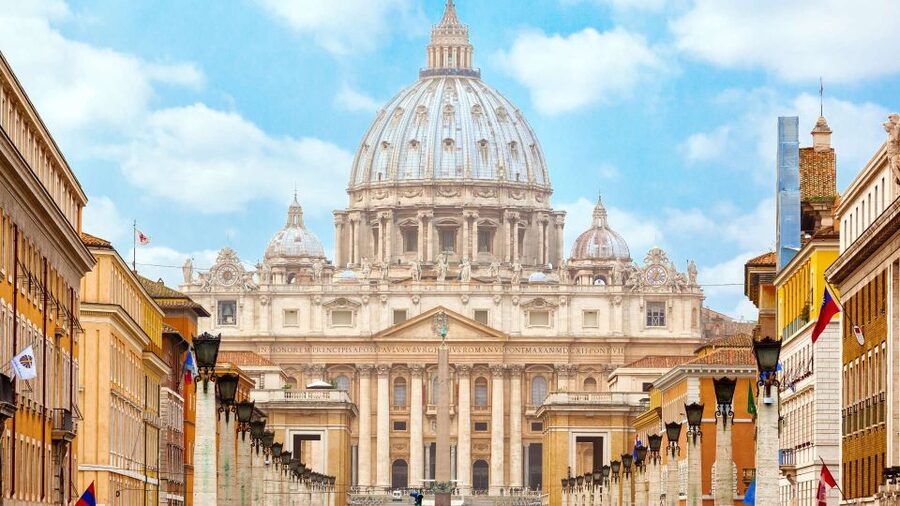 Vatican, Sistine Chapel and St. Peter's Semi Private Tour - The Pine Courtyard and Pio Clementine Museum