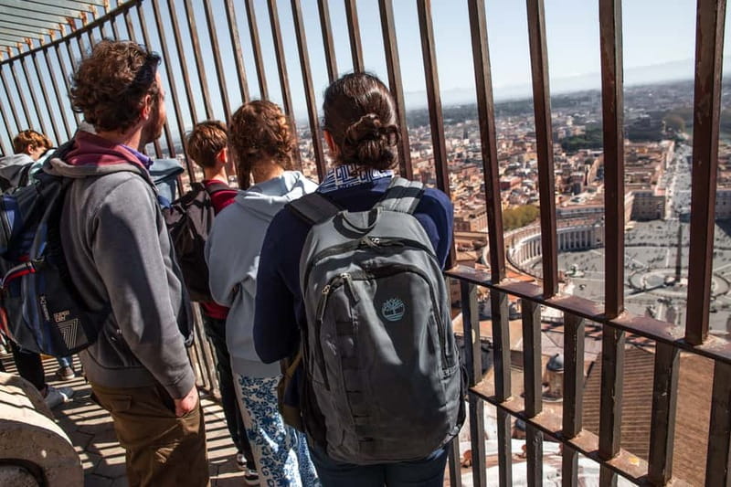 Vatican: St. Peter’s Basilica, Dome Climb & Papal Tombs Tour - Dress, bags, and physical demands