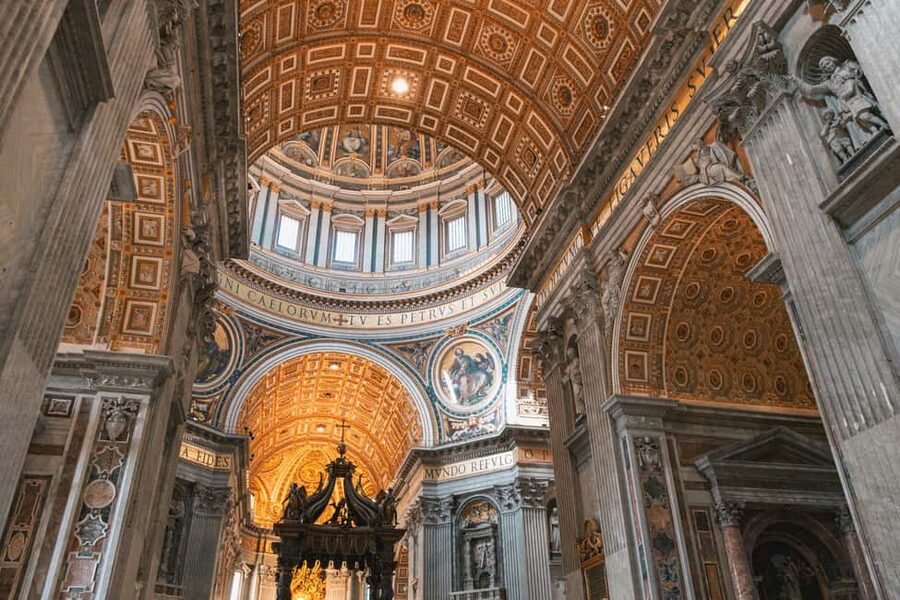 Vatican: St. Peter’s Basilica & Dome Ticket with Audioguide - Seeing St. Peter’s Basilica at your own pace