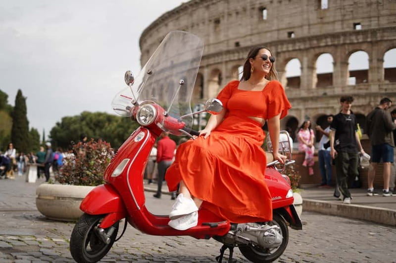 Vespa city tour in Rome with two different routes - A Vespa view of Rome in only 90 minutes