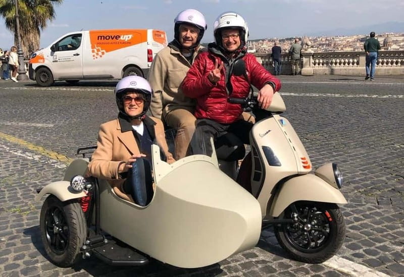 Vespa Sidecar Tour: Express Highlights of Rome - Starting at Largo Goldoni