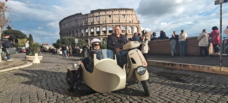 Vespa Sidecar Tour: Express Highlights of Rome - Trevi Fountain and the Pantheon