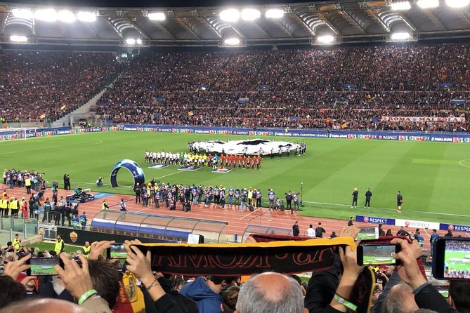 VIP Tickets and Seats to AS ROMA game with Gourmet Buffet and Open Bar - Watching Roma from Tribuna D’Onore Executive
